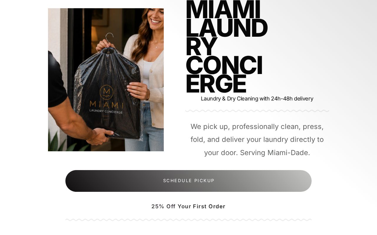 Miami Laundry Concierge in Miami